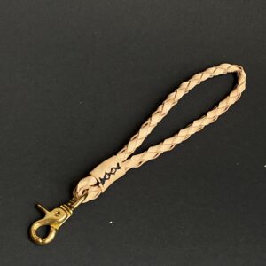 Schlüsselschlaufe Natur geflochten